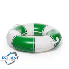 Reliant Products 20 Inch Life Preserver Ring with Water Floating Lifesaving Rope 98.4FT Set, Swim Foam Ring Buoy Swimming Pool Safety Throwing Ring Rope Rescue Lifeguard